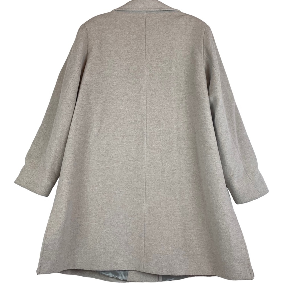 Cinzia Rocco Due Alpaca Wool Button Coat Jacket Long 14 - Picture 12 of 13
